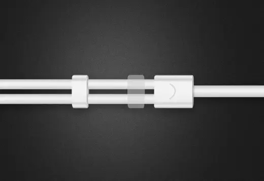 UGREEN 3.5mm Male to Dual 3.5mm Female Headset Splitter (dark grey) Photo