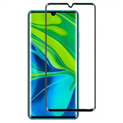Fusion Full Glue 5D Tempered Glass Защитное стекло для экрана Xiaomi Mi Note 10 | Mi Note 10 Pro Черное Фото num