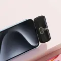 Dudao K20SL 5000mAh мини внешний аккумулятор (powerbank) с Lightning | USB-C коннекторами - черный Фото num