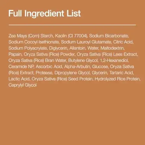 Debenhams Rice Enzyme Brightening Cleansing Powder 40G Foto 8