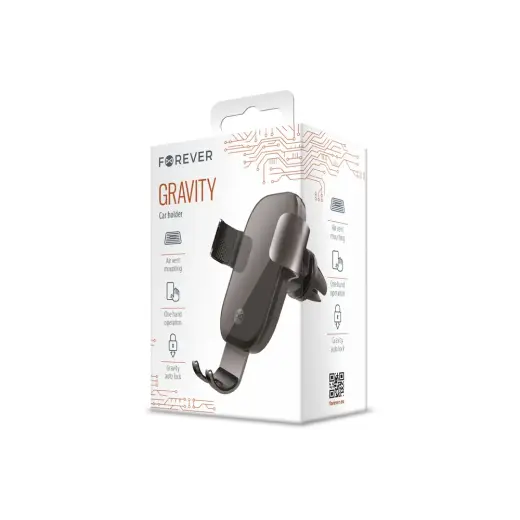Forever gravity car holder G-17 black Photo