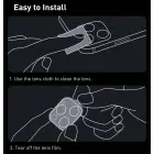 Tempered Glass HARD SILK PRINT for camera (LENS) for Samsung Galaxy S24 Plus (island) Foto 15