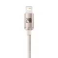 Baseus cable Crystal Shine USB - Lightning 1,2 m 2,4A pink Фото num