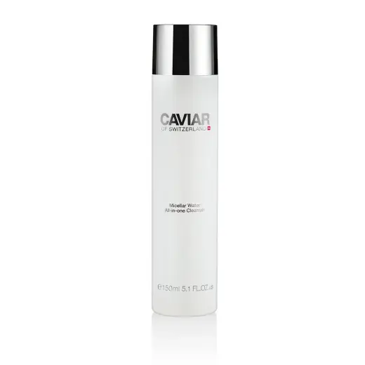 Caviar Of Switzerland, All-In-One, Cleansing, Micellar Water, All Skin Types, 150 ml