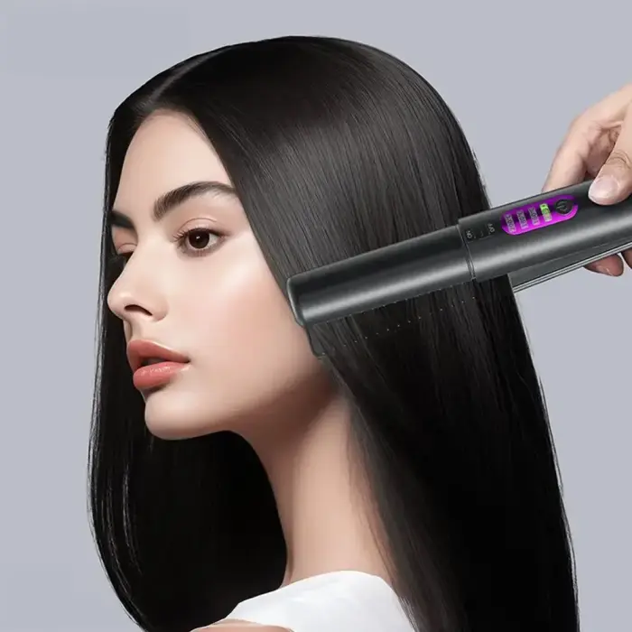 Hair straightener Hoco DAR33 gray Foto 5