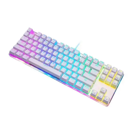 Mechanical gaming keyboard Motospeed K87S (white) Photo