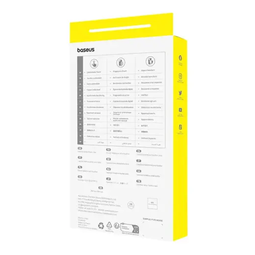 Чехол для телефона iPhone 15 Baseus Fauxther Series (оранжевый) Фото num