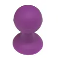 Phone holder with a round head - purple Photo