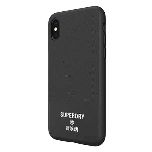 SuperDry Moulded Canvas iPhone X|Xs Case czarny|black 41544 Foto 5