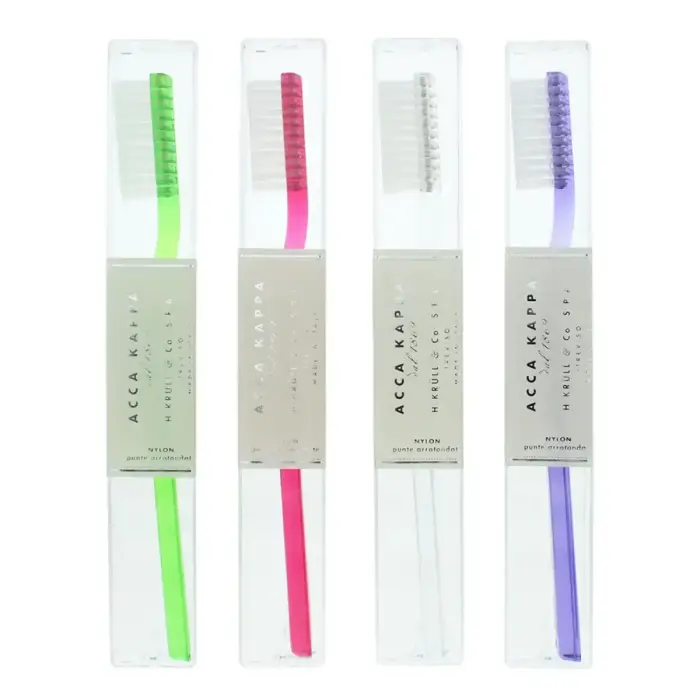 Acca Kappa, Soft Natural Bristles, Toothbrush