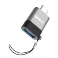 BWOO Adapter USB - USB-C Gray OTG BZ-35 Фото num