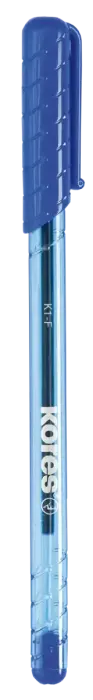 Lodīšu pildspalva KORES SUPER SLIDE K1 F 0.7 mm zila Foto 4