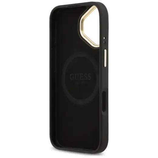 Guess 4G Logo Plate MagSafe Case for iPhone 17 Black Foto 7
