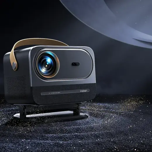 Yaber U12 LCD FullHD 1080p Multimedia Projector with Stereo Speakers - Black Foto 10