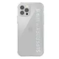 SuperDry Snap iPhone 12|12 Pro Clear Cas e srebrny|silver 42591 Foto 2