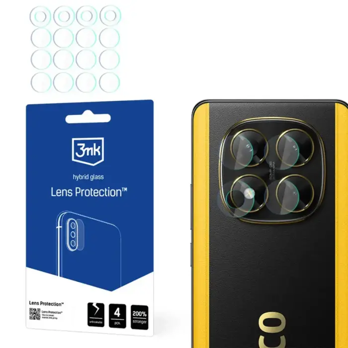 3MK Lens Protector for POCO X7 4pcs