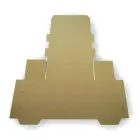 Arhīva kārba SMLT 270 x 155 x 330 mm no kartona, saliekama, brūnā krāsā Foto 2