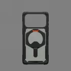 UAG Plasma XTE MagSafe Case for iPhone 17 Pro - Black and Orange Photo