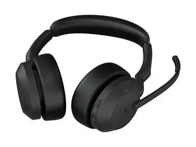 Jabra Evolve2 55 MS Stereo - headset - with charging stand Photo