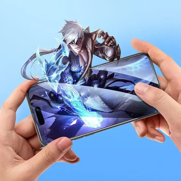 Tempered glass to iPhone 14 PRO Hoco HD Anti-static 25 pcs G10 Foto 7