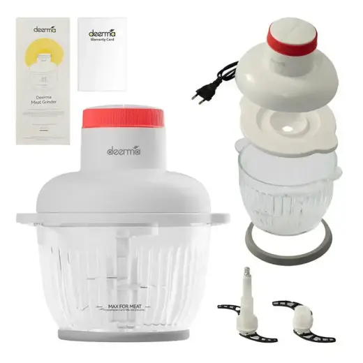 Multifunctional meat chopper 2L Deerma DEM-JR10W Foto 13