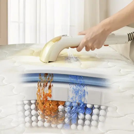 UWANT B200 12000Pa 1900W washing vacuum cleaner with Deep Cleaning steam cleaning function + brush - white Фото num