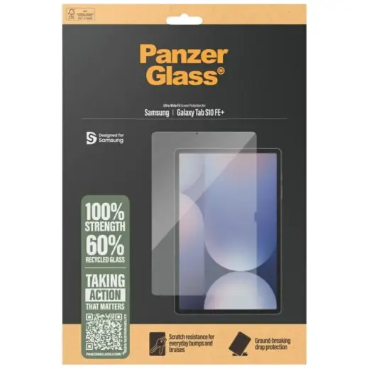 Szkło hartowane PanzerGlass Ultra-Wide    Fit do Samsung Galaxy Tab S10 FE+ Foto 4