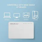 Qoltec Network SWITCH | 5 x RJ45 port | 1000Mbps | Fast Ethernet | LAN Foto 4