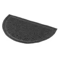 Kaķu tualetes paklājs : Trixie Cat litter tray mat, semi:circular, PVC, 41 × 25 cm, anthracite Foto 2