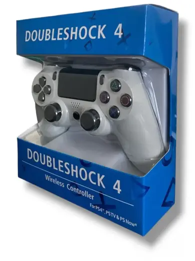 Goodbuy Doubleshock bluetooth džojistiks PS4 (PRO | SLIM) | iOS | Android | PC | Smart TV balts Foto 2