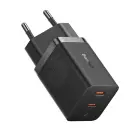 Baseus GaN5 Pro 40W 2xUSB-C Wall Charger - Black Foto 5