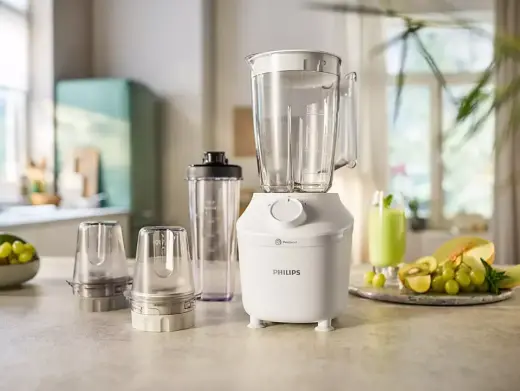 PHILIPS Daily Collection blenderis, 1.9l (balts) Photo