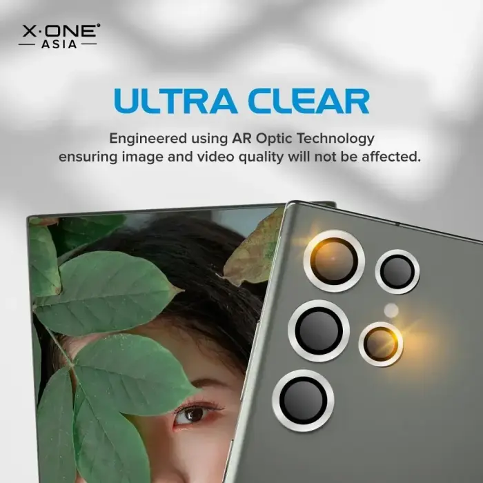 X-ONE Sapphire Camera Armor - for Samsung Galaxy S23/S23 Plus - silver Фото num