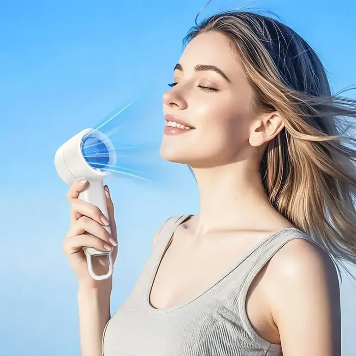 HOCO high speed handheld fan HX63 white Foto 5