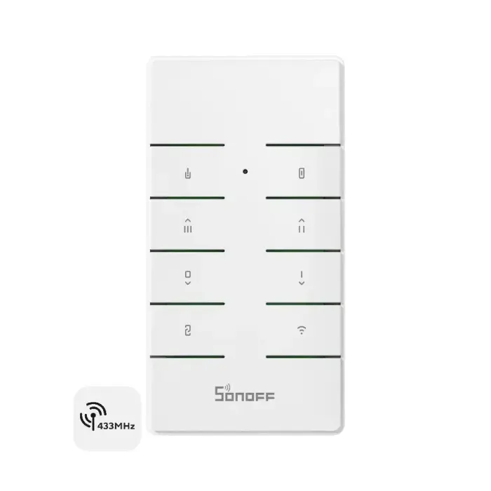 Nuotolinio valdymo pultelis Sonoff RM433R2, 8 mygtukų Foto 1