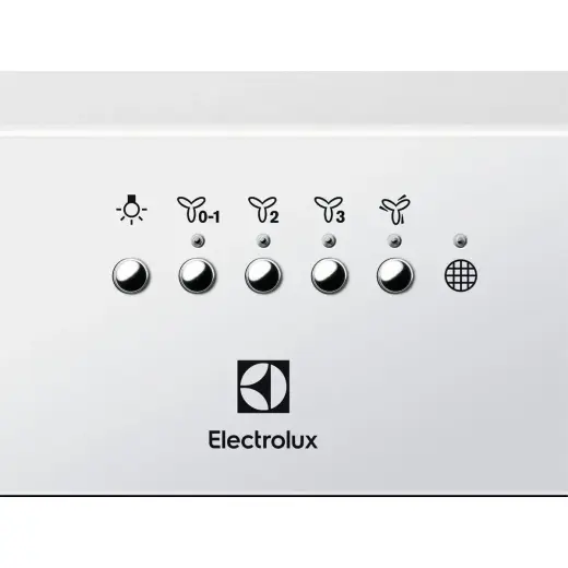 Electrolux tvaika nosūcējs (iebūv.), balts, 54 cm Photo