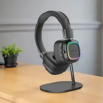 Blavec Over-ear Bluetooth Headphones BO-11 Bass Admiral (BO11-B) black (damaged packaging) Foto 11