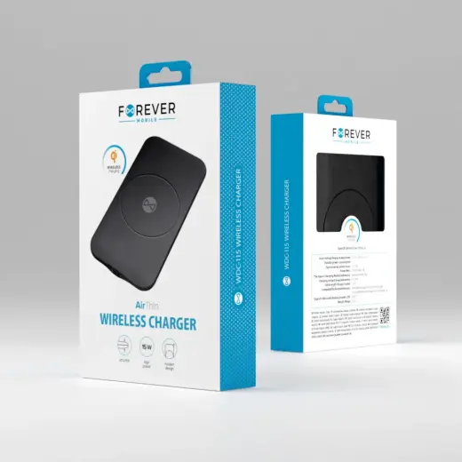 Forever wireless charger WDC-115 15W black Фото num