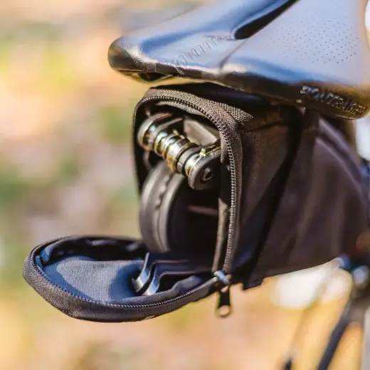 Velosipēda sēdekļa soma SB-100 Forever Outdoor melna Foto 5