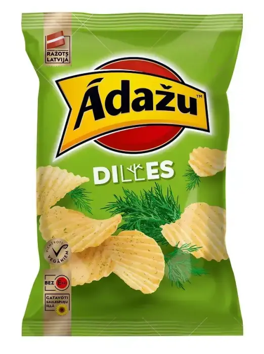 Čipsi ĀDAŽU Dilles, 130g