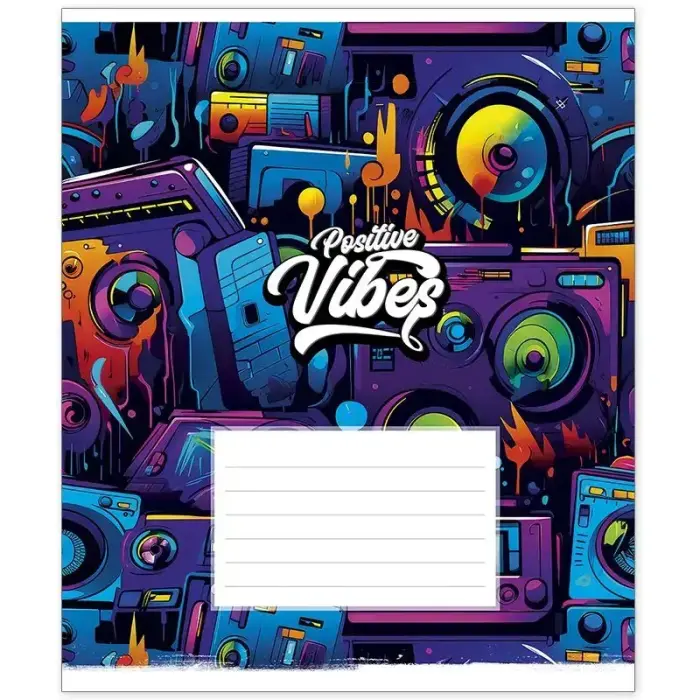 Burtnīca, rūtiņu, 18 lapas, B5, 60 gsm Foto 6