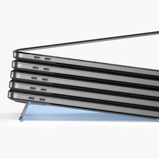 Baseus universal laptop feet stands (2 pcs.) gray (LUZC000013) Photo