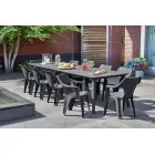 Dārza krēsls Dante Low Back pelēks Foto 2