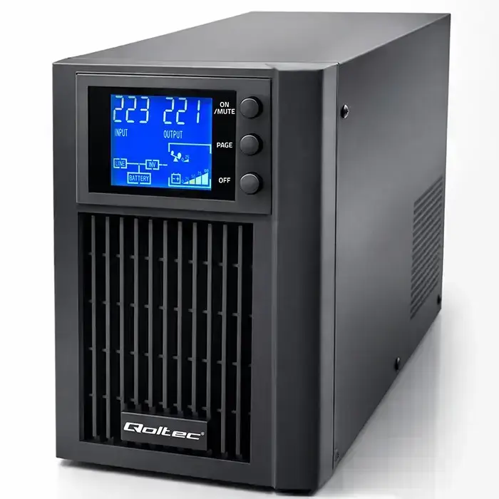 Qoltec Pure Sine Wave UPS Emergency Power Supply | 1kVA | 800W | AVR | LCD  Foto 11