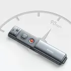 Baseus Orange Dot Wireless Presentation Laser Pointer - Gray (with battery) — Foto 15