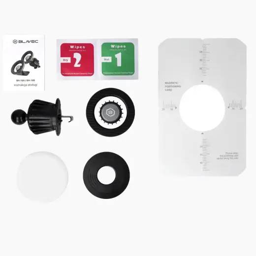 Blavec Car holder BH-16A Carbon magnetic Magsafe to air vent (BH16AC-MAVB) black Foto 8