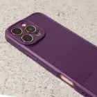 Simple Carbon maciņš telefonam iPhone 15 Pro violets — Foto 5
