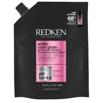 Redken Acidic Color Gloss Champú Sin Sulfatos Potencia El Brillo De Tu Color Recarga 500ml