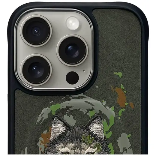Etui Nimmy Wilk MagSafe do iPhone 16 Pro  ciemnoszary Photo