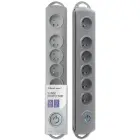 Qoltec Surge protector | 6 sockets | 3m | Grey — Foto 1